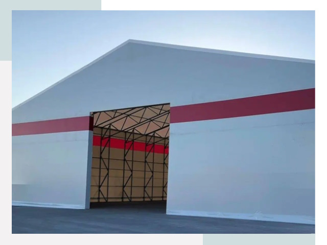 Быстровозводимые ангары в Заволжье