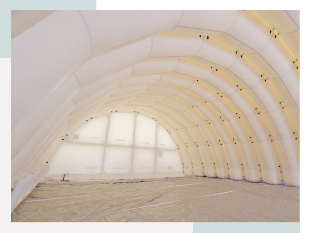 Пневмокаркасные ангары в Заволжье