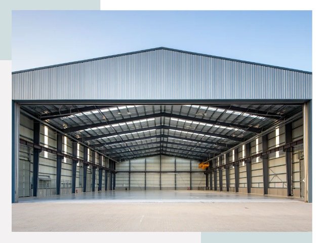 Большие ангары в Заволжье