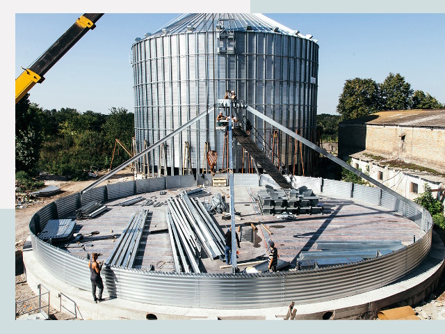 Силосы для зерна в Заволжье от 611 руб. - Надёжное хранение