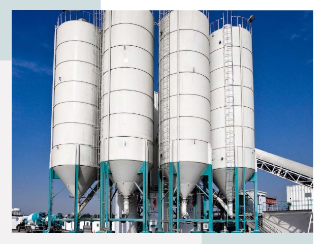 Строительство цементных силосов в Заволжье