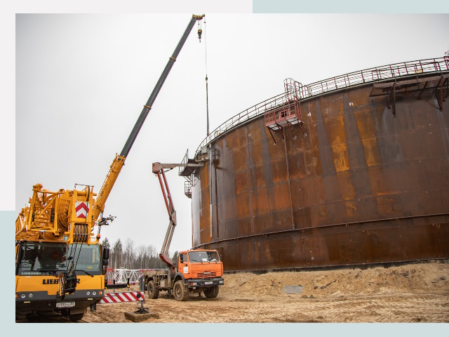 Монтаж резервуаров в Заволжье от 611 руб. за м³