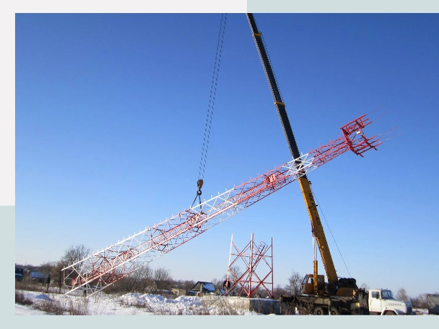 Строительство башен связи в Заволжье от 611 руб.