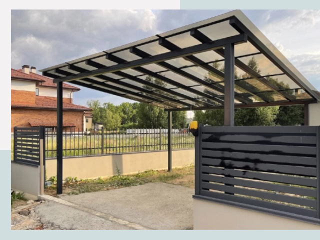 Металлические навесы в Заволжье от 611 руб. за м²