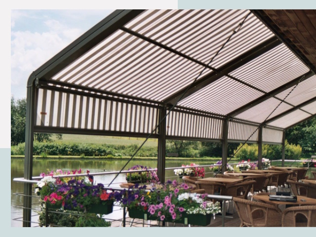 Элегантные навесы для кафе от 611 руб в Заволжье