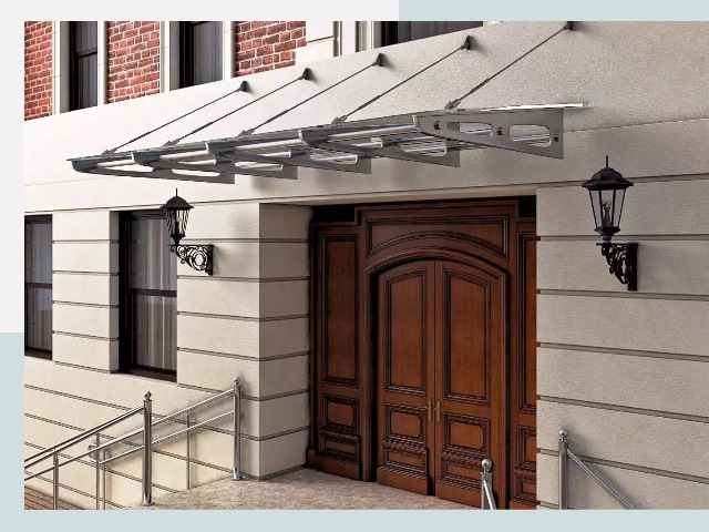 Металлические козырьки от 611 руб. в Заволжье