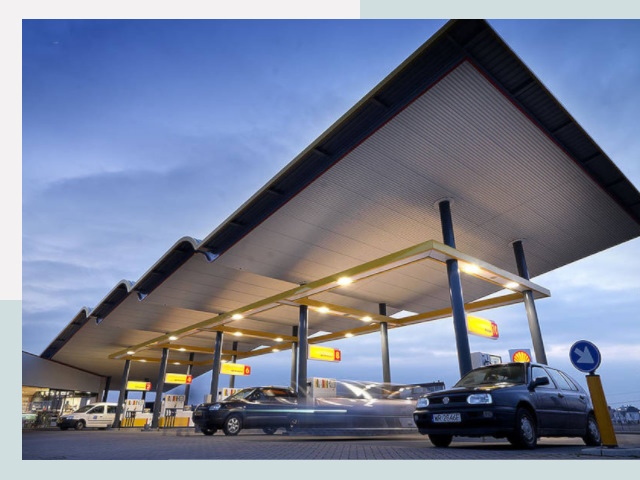 Навесы для АЗС в Заволжье от 611 руб. - Защита и комфорт