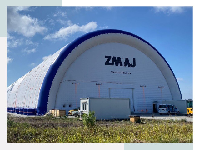 Брендирование ангаров в Заволжье