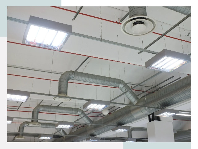 Вентиляция ангаров в Заволжье