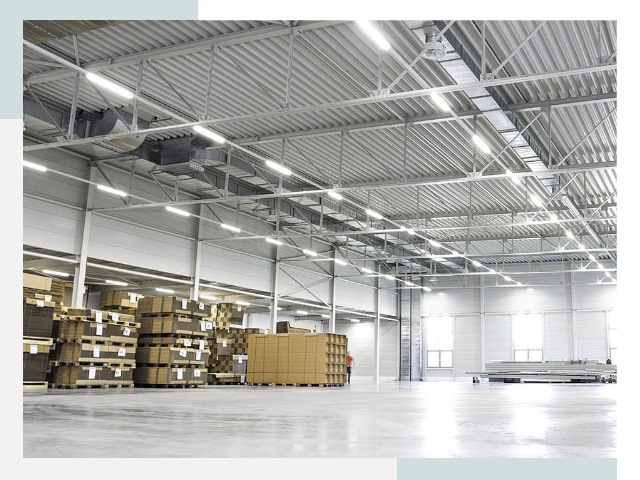 Освещение ангаров в Заволжье