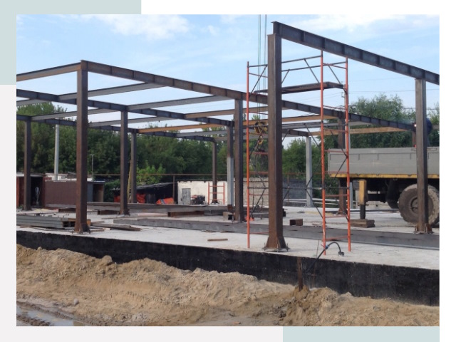 Фундамент для ангаров в Заволжье