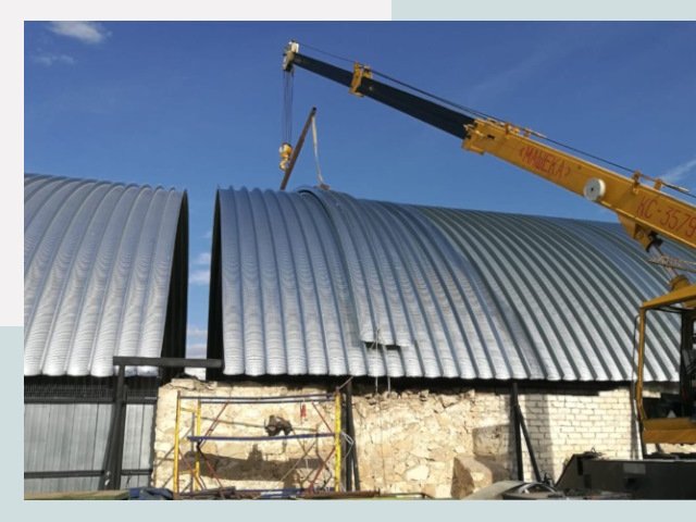 Реконструкция ангаров в Заволжье от 611 руб.