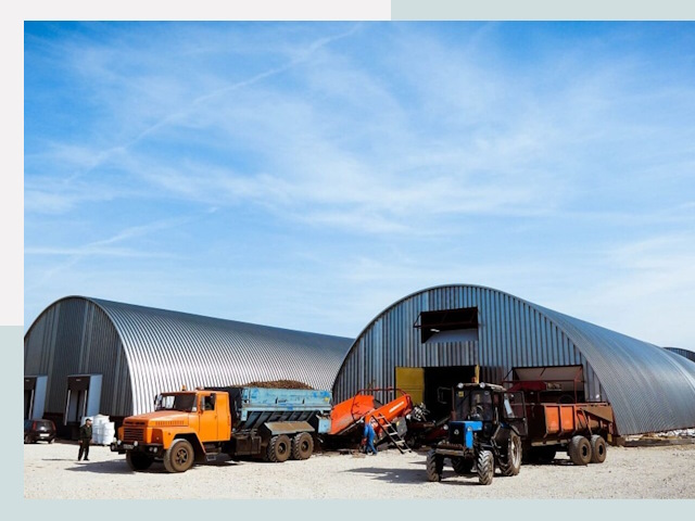 Ангары для спецтехники в Заволжье